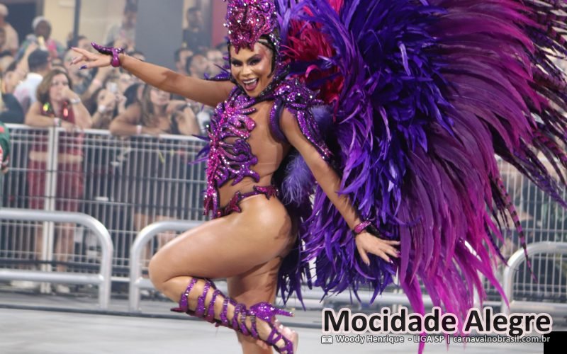 Desfile Mocidade Alegre no Carnaval 2026 de São Paulo - carnavalnobrasil.com.br