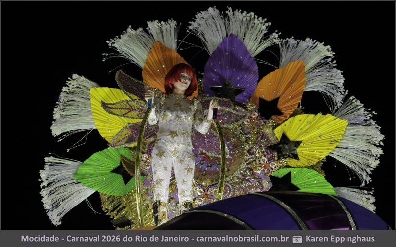 Desfile Mocidade Independente de Padre Miguel no Carnaval 2026 do Rio de Janeiro
