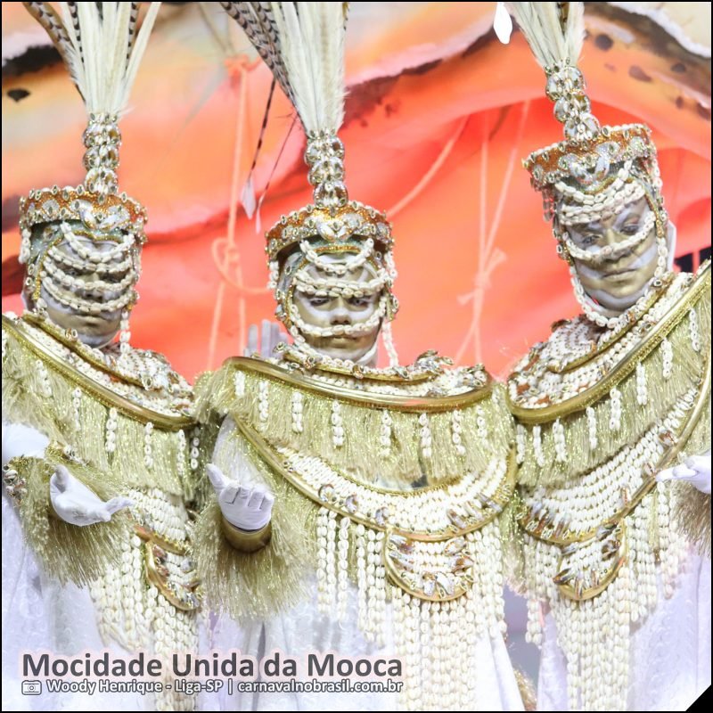 Desfile da Mocidade Unida da Mooca no Carnaval 2026 de São Paulo - carnavalnobrasil.com.br