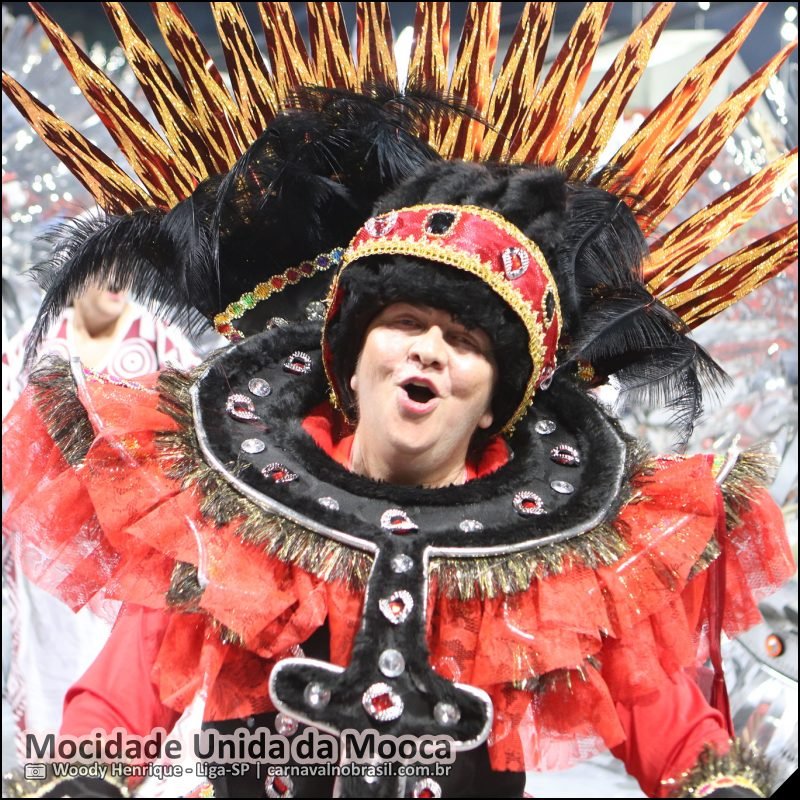 Desfile da Mocidade Unida da Mooca no Carnaval 2026 de São Paulo - carnavalnobrasil.com.br