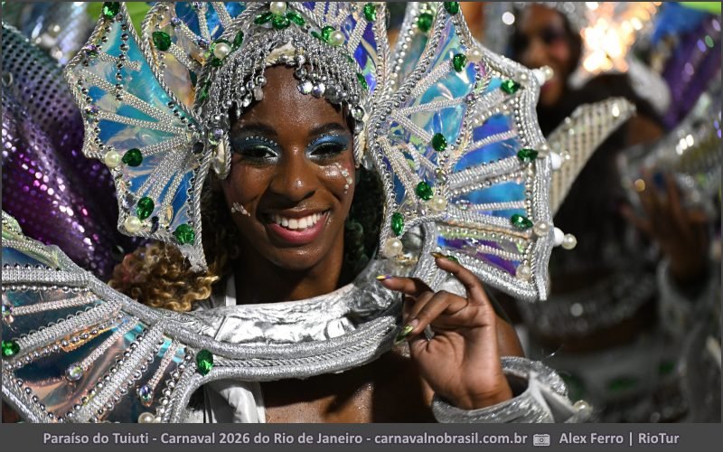 Desfile Paraíso do Tuiuti no Carnaval 2026 do Rio de Janeiro - carnavalnobrasil.com.br