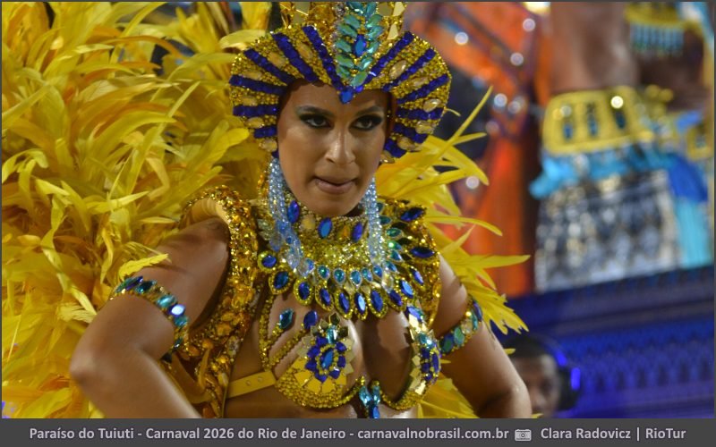 Desfile Paraíso do Tuiuti no Carnaval 2026 do Rio de Janeiro - carnavalnobrasil.com.br