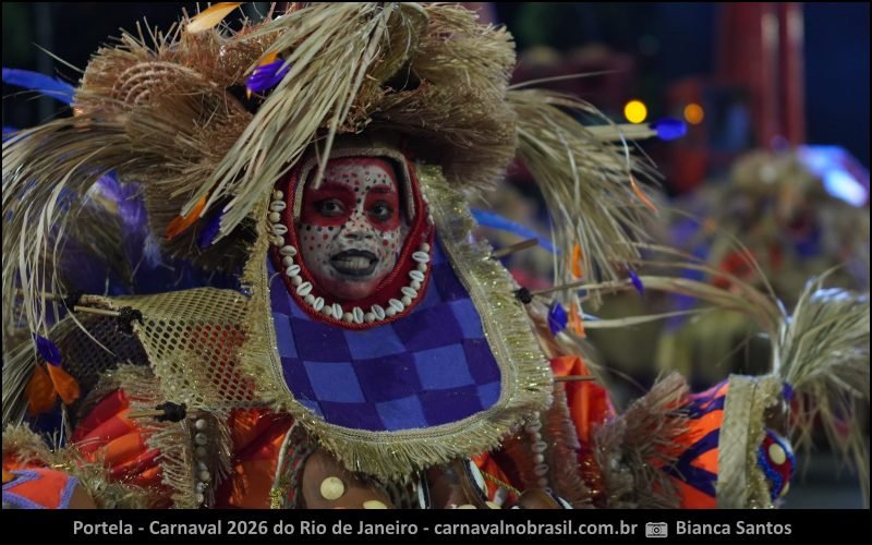Desfile Portela no Carnaval 2026 do Rio de Janeiro