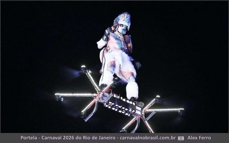 Desfile Portela no Carnaval 2026 do Rio de Janeiro