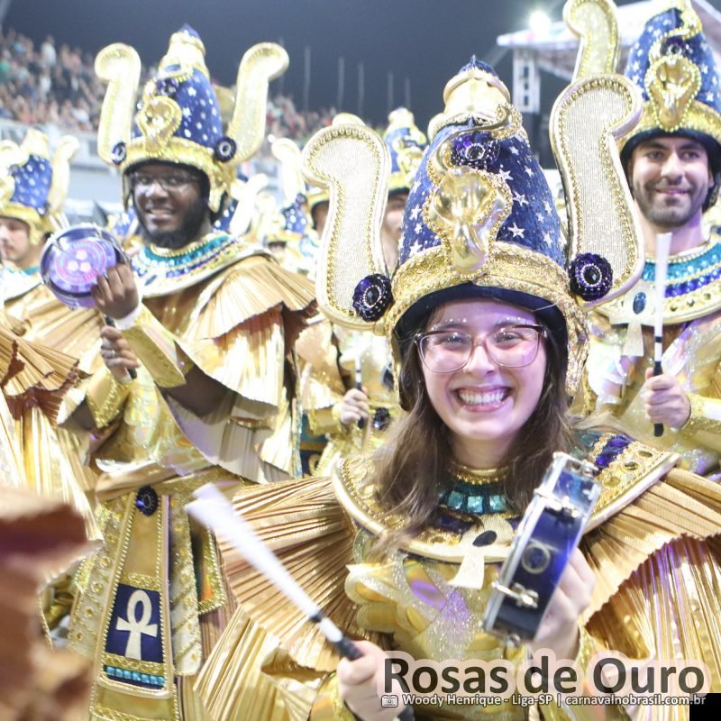 Desfile da Rosas de Ouro no Carnaval 2026 de São Paulo - carnavalnobrasil.com.br