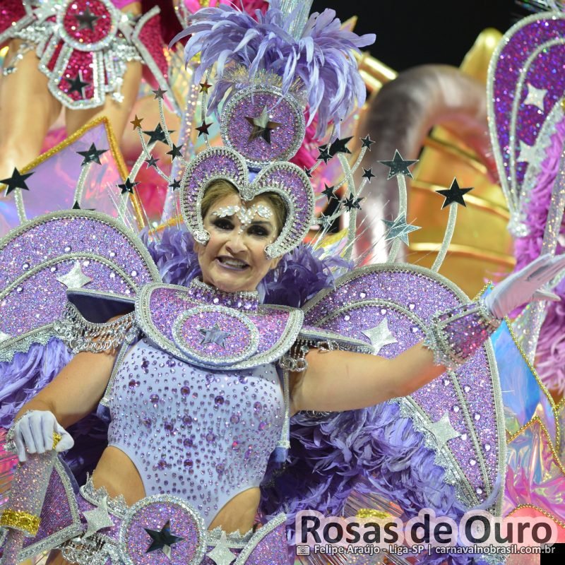 Desfile da Rosas de Ouro no Carnaval 2026 de São Paulo - carnavalnobrasil.com.br
