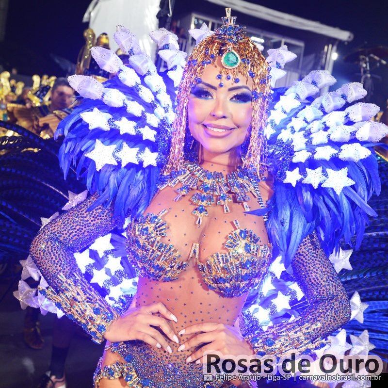Desfile da Rosas de Ouro no Carnaval 2026 de São Paulo - carnavalnobrasil.com.br