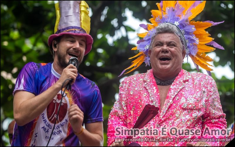 Fotos Bloco Simpatia É Quase Amor no Carnaval de Rua 2026 do Rio de Janeiro - carnavalnobrasil.com.br