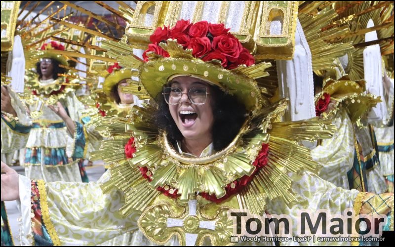Desfile Tom Maior no Carnaval 2026 de São Paulo - carnavalnobrasil.com.br