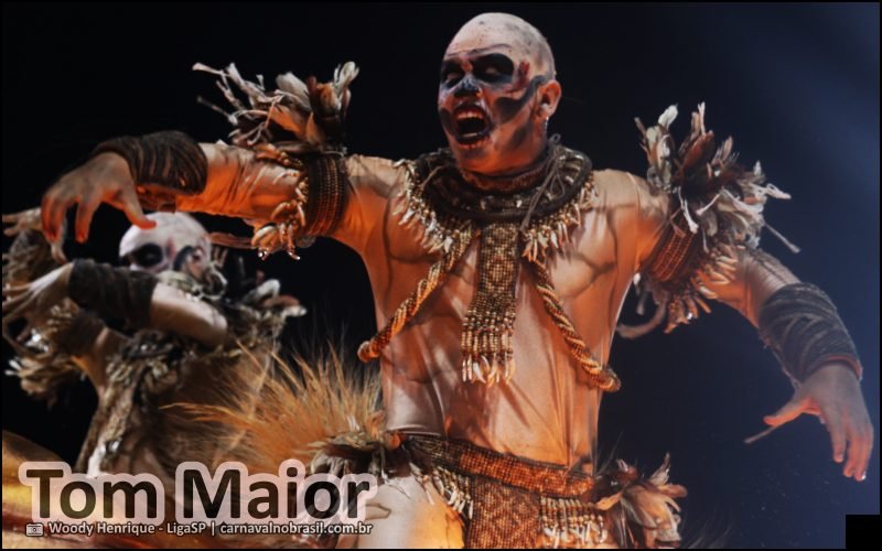 Desfile Tom Maior no Carnaval 2026 de São Paulo - carnavalnobrasil.com.br