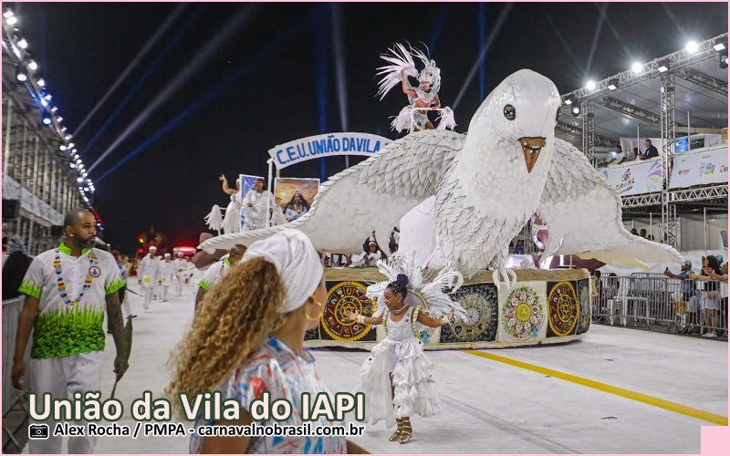 Carnaval 2026 de Porto Alegre : desfile da União da Vila do IAPI - carnavalnobrasil.com.br