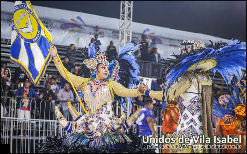 Carnaval 2026 de Porto Alegre : desfile Unidos de Vila Isabel - carnavalnobrasil.com.br