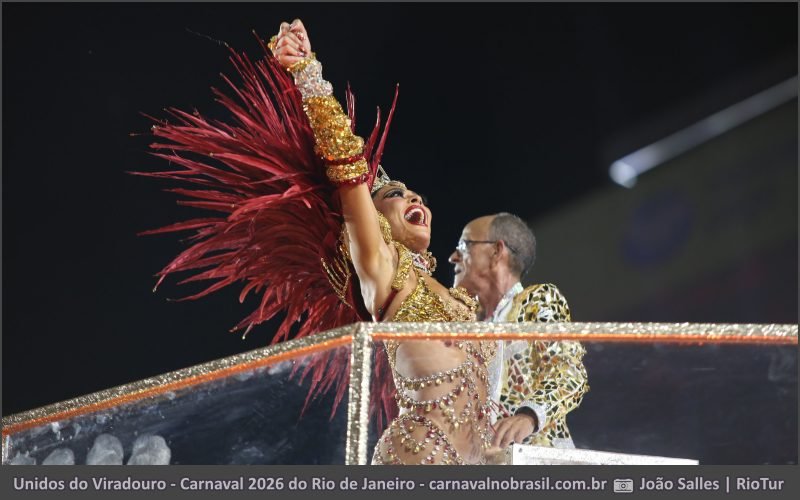 Desfile Unidos do Viradouro no Carnaval 2026 do Rio de Janeiro - carnavalnobrasil.com.br
