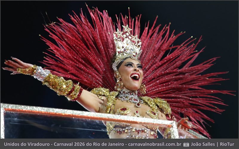 Desfile Unidos do Viradouro no Carnaval 2026 do Rio de Janeiro - carnavalnobrasil.com.br