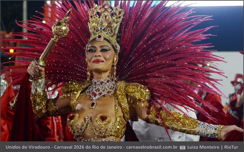 Desfile Unidos do Viradouro no Carnaval 2026 do Rio de Janeiro - carnavalnobrasil.com.br
