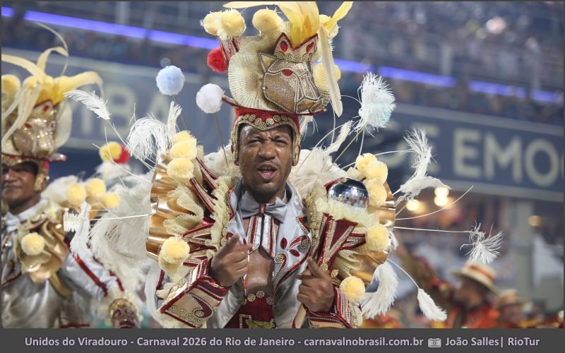 Desfile Unidos do Viradouro no Carnaval 2026 do Rio de Janeiro - carnavalnobrasil.com.br
