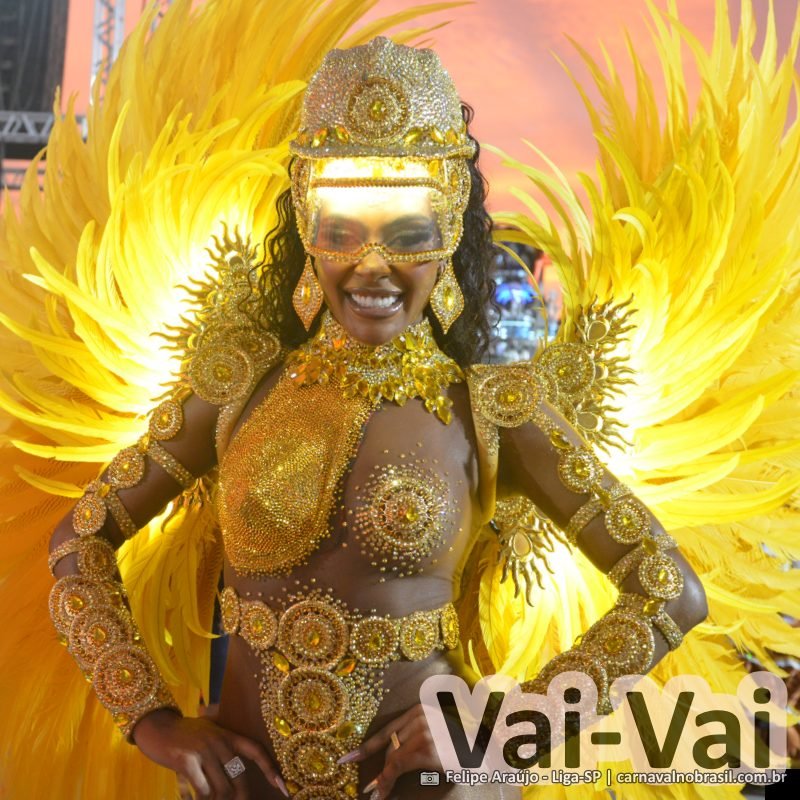 Desfile da Vai-Vai no Carnaval 2026 de São Paulo - carnavalnobrasil.com.br