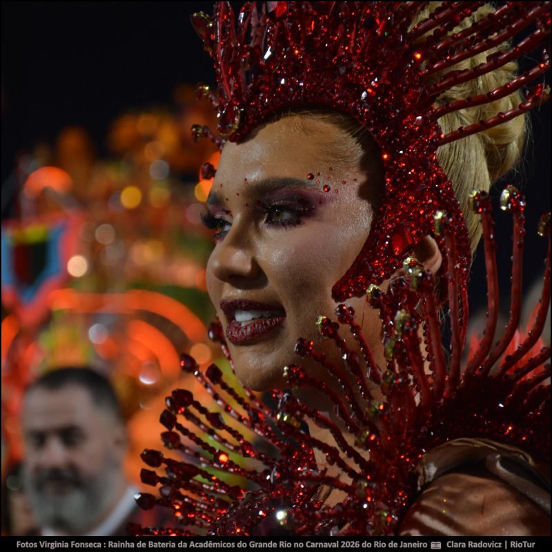 Fotos Virginia Fonseca : Rainha de Bateria da Acadêmicos do Grande Rio no Carnaval 2026 do Rio de Janeiro