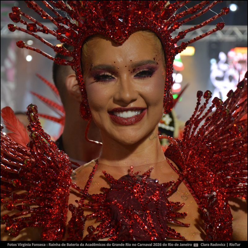Fotos Virginia Fonseca : Rainha de Bateria da Acadêmicos do Grande Rio no Carnaval 2026 do Rio de Janeiro