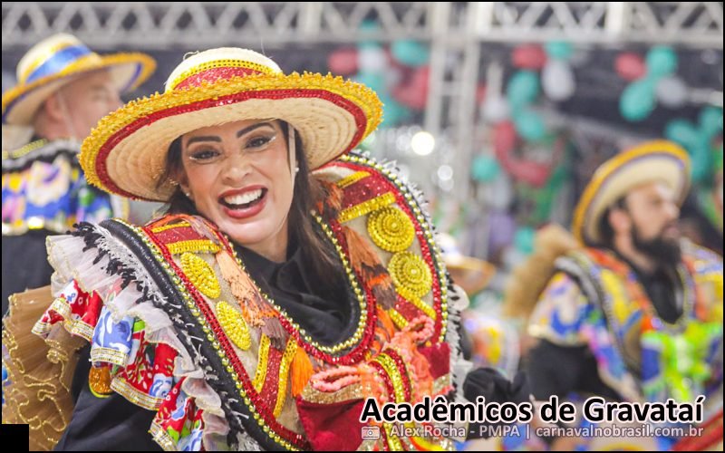 Carnaval 2026 de Porto Alegre : desfile Acadêmicos de Gravataí - carnavalnobrasil.com.br