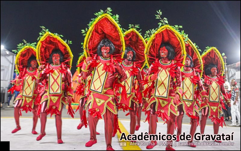 Carnaval 2026 de Porto Alegre : desfile Acadêmicos de Gravataí - carnavalnobrasil.com.br