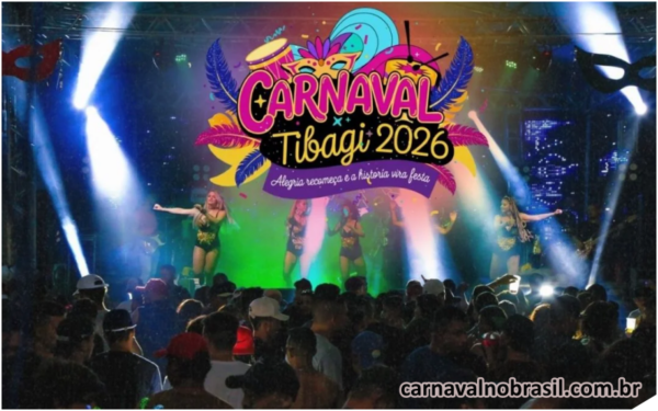 Carnaval de Tibagi no Paraná - Sortimento Carnaval no Brasil