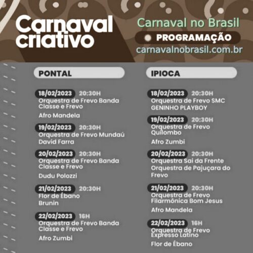 Maceió Carnaval 2023 : Programação Carnaval 2023 em Maceió -Carnaval no Brasil