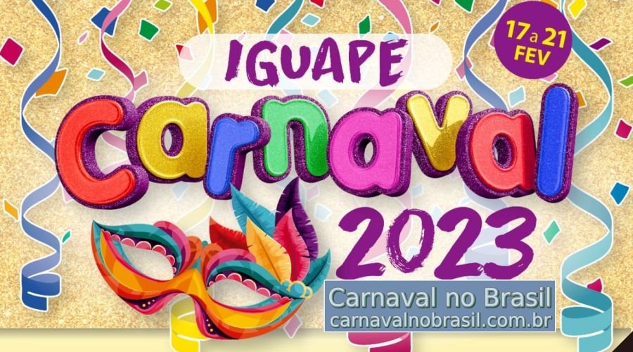 Iguape Carnaval no Litoral Paulista Sortimentos Carnaval no Brasil