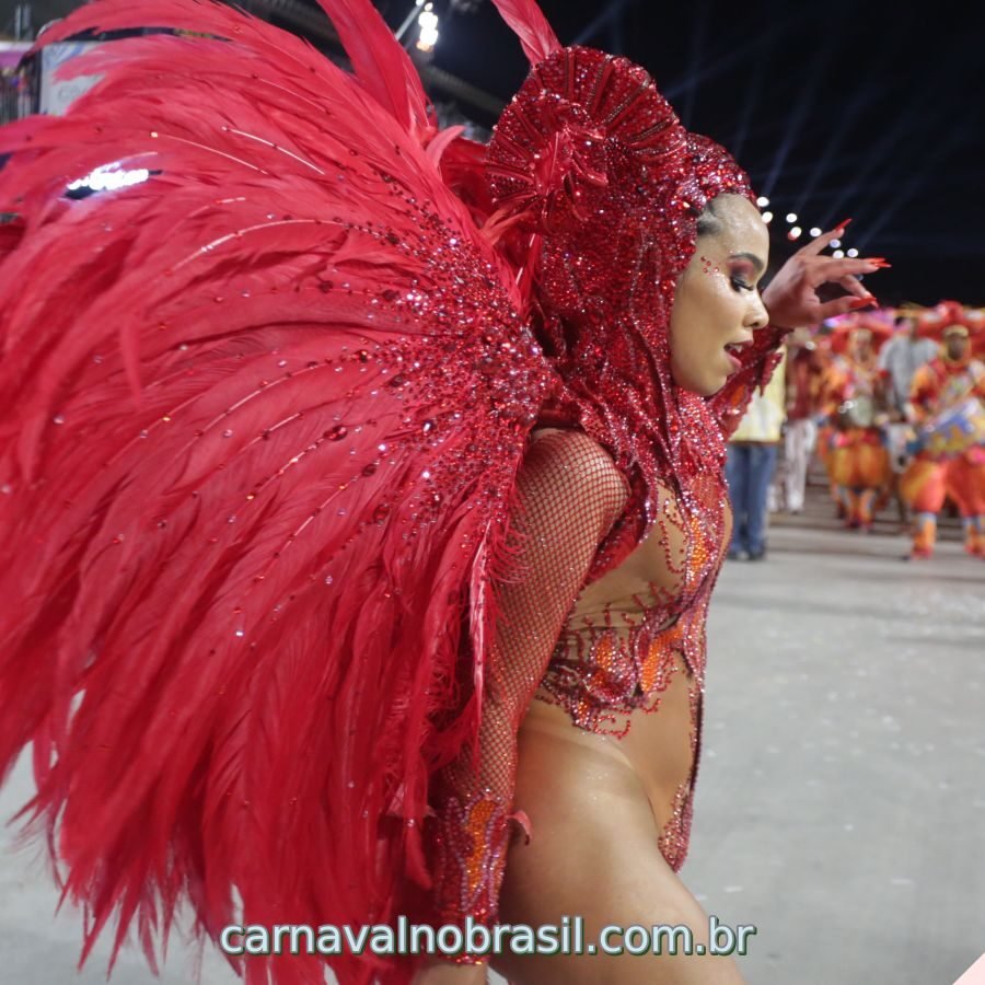 Maria Maria Rainha de bateria da Imperatriz Leopoldinense Carnaval 2023 - Foto Tata Barreto | RioTur