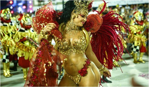 Musas do Carnaval Viviane Araújo Rainha de Bateria