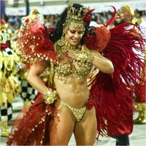 Musas do Carnaval Viviane Araújo Rainha de Bateria
