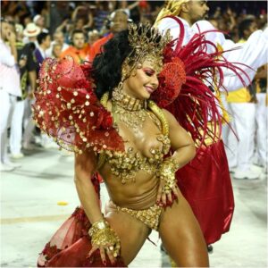 Musas do Carnaval Viviane Araújo Rainha de Bateria