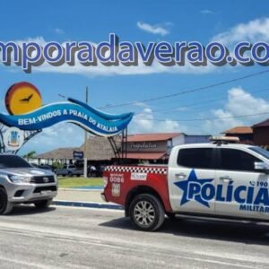 Polícia Militar na Praia do Atalaia em Salinópolis - Temporada Verão Sortimentos.com