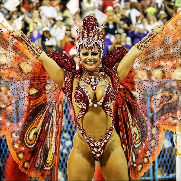 Musas do Carnaval Viviane Araújo Rainha de Bateria