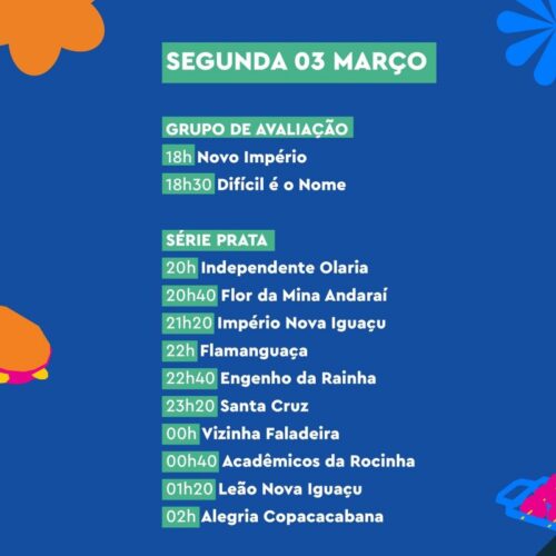 Programação do Carnaval 2025 na Intendente Magalhães