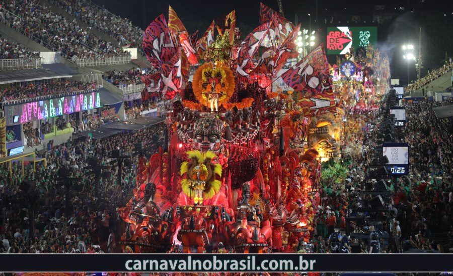Desfile Acadêmicos da Grande Rio no Carnaval 2022 no Rio de Janeiro - Fotos RioTur - carnavalnobrasil.com.br