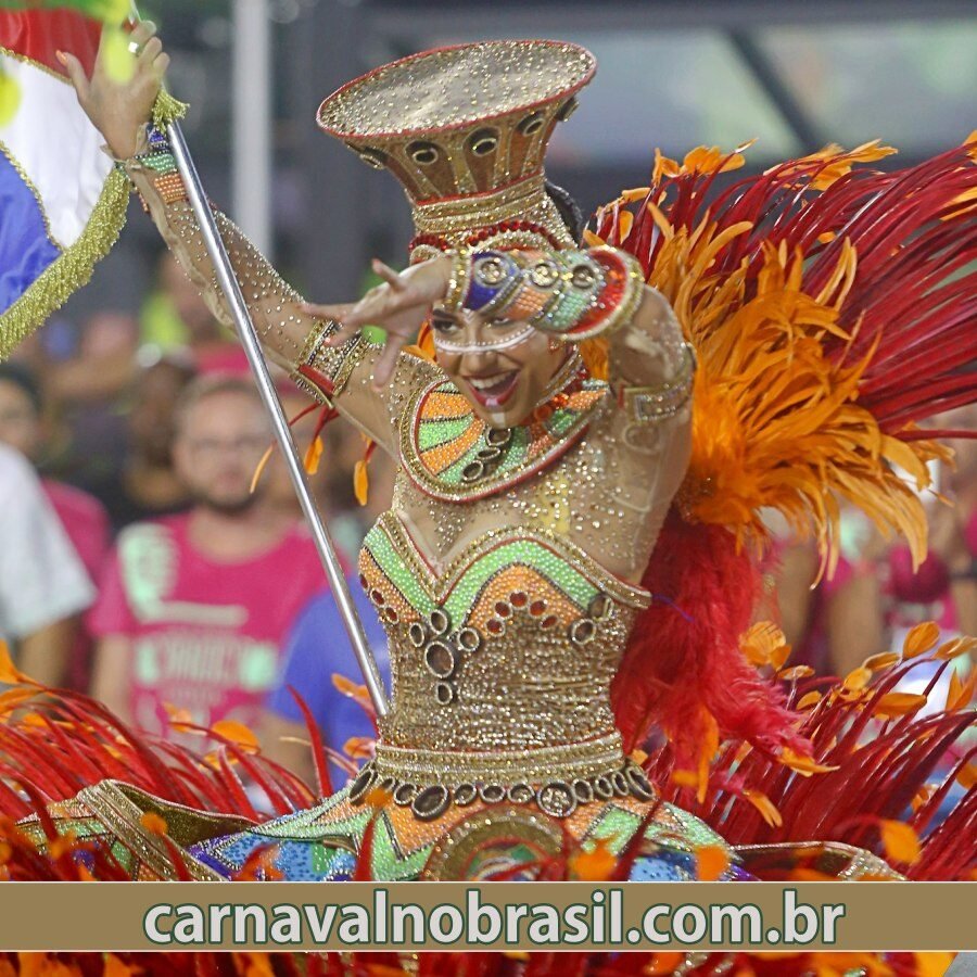 Desfile Acadêmicos de Vigário Geral no Carnaval do Rio de Janeiro - Foto : RioTur - carnavalnobrasil.com.br