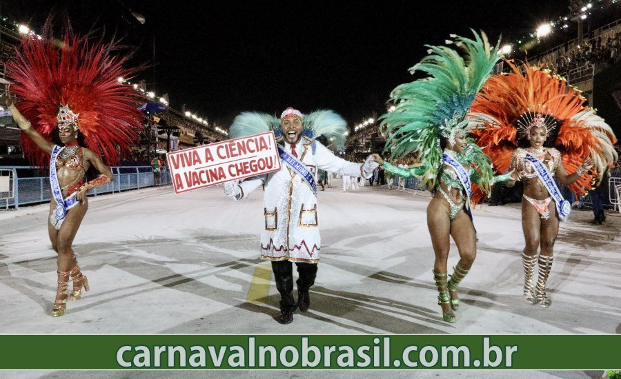 Desfile Acadêmicos do Cubango no Carnaval do Rio de Janeiro - Fotos : RioTur - Carnaval no Brasil
