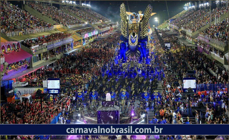 Desfile Beija-Flor no Carnaval 2022 no Rio de Janeiro - Foto RioTur - carnavalnobrasil.com.br
