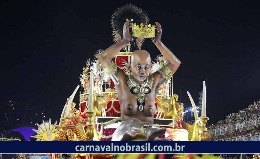 Desfile Beija-Flor no Carnaval 2022 no Rio de Janeiro - Foto RioTur - carnavalnobrasil.com.br