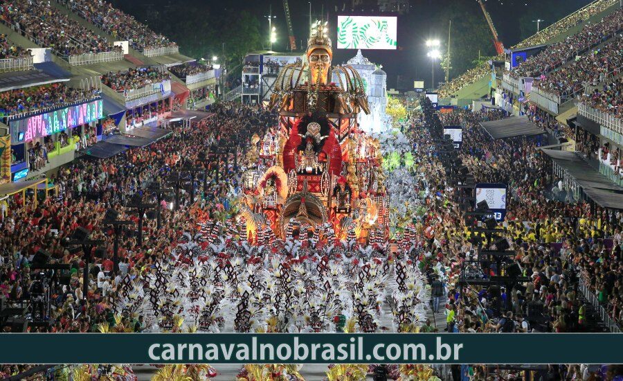 Desfile Imperatriz Leopoldinense no Carnaval 2022 do Rio de Janeiro - Foto RioTur - carnavalnobrasil.com.br