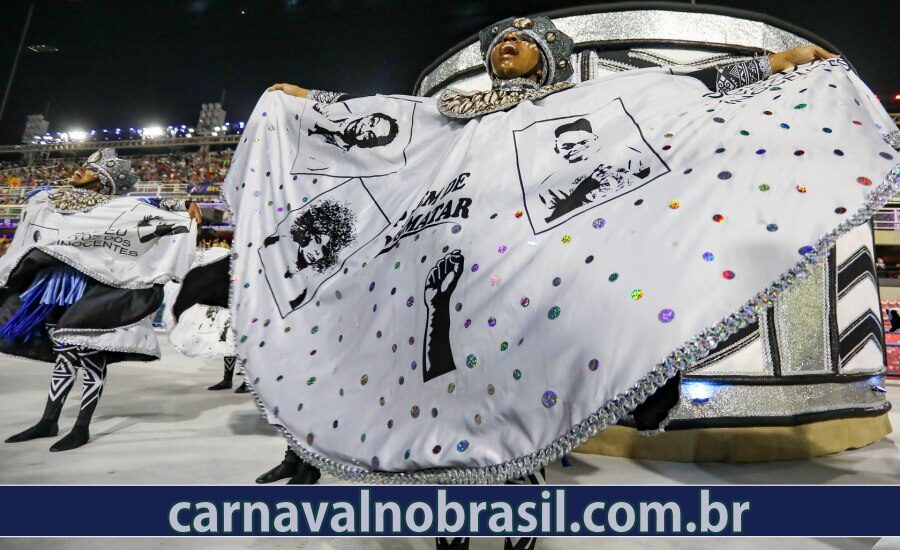 Desfile Inocentes de Belford Roxo no Carnaval do Rio de Janeiro - Foto RioTur - carnavalnobrasil.com.br