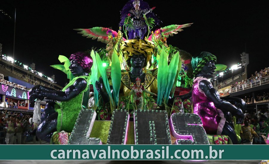 Desfile Lins Imperial no Carnaval do Rio de Janeiro - Foto RioTur - carnavalnobrasil.com.br