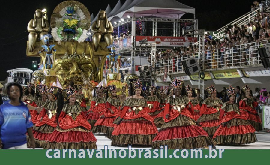 Desfile Mocidade da Praia no Carnaval de Vitória - carnavalnobrasil.com.br