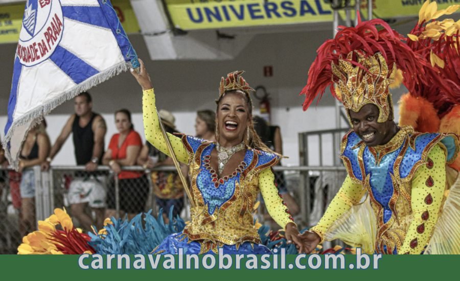 Desfile Mocidade da Praia no Carnaval de Vitória - carnavalnobrasil.com.br