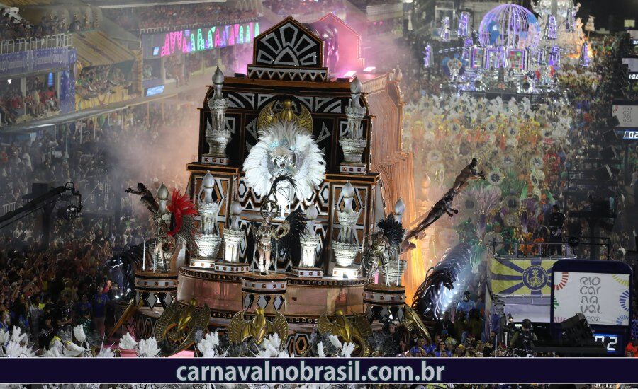 Desfile Paraíso do Tuiuti no Carnaval 2022 no Rio de Janeiro - Foto RioTur - carnavalnobrasil.com.br