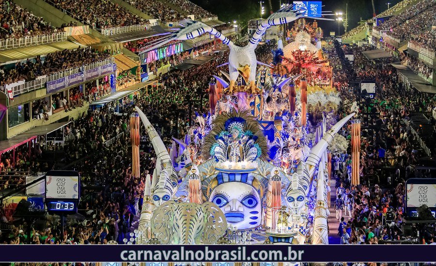 Desfile Portela no Carnaval 2022 do Rio de Janeiro - Foto RioTur - carnavalnobrasil.com.br