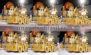 Carnaval de Vitoria : Desfile Rosas de Ouro no Sambão do Povo
