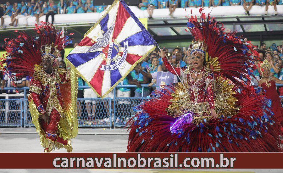 Desfile União da Ilha no Carnaval do Rio de Janeiro - Foto RioTur - carnavalnobrasil.com.br