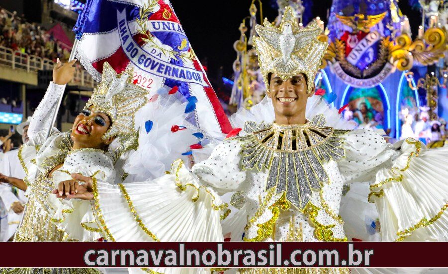 Desfile União da Ilha no Carnaval do Rio de Janeiro - Foto RioTur - carnavalnobrasil.com.br